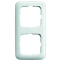 Busch Jaeger - ABB White 2 Gang Light Switch Frame 152mm x 81mm x 11mm Reflex SI 2512-214