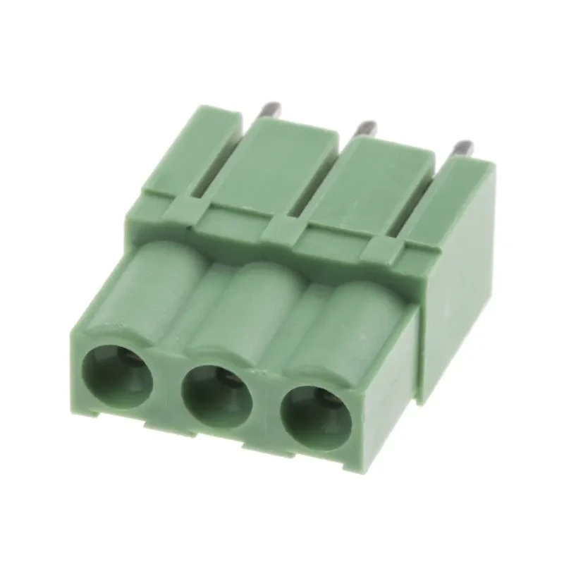 RS PRO Pluggable Terminal Block 3-Contact 5.08 mm Pitch 1 Row 11A 300V Polyamide Housing Straight Male Connector 790-1067