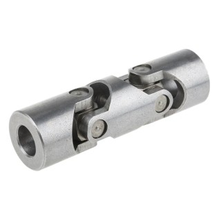 RS PRO Universal Joint with 2 Needle Roller Joints, Bore Diameter 14mm, Overall Length 96mm, Hub Diameter 28mm 790-6810
