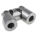 RS PRO Universal Joint with 2 Needle Roller Joints, Bore Diameter 14mm, Overall Length 96mm, Hub Diameter 28mm 790-6810
