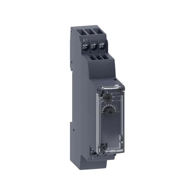 Schneider Electric Harmony Time Series DIN Rail Timer Relay 2-Contact, 24 V dc 24 V ac, 240 V ac, 1 s to 100 h RE17LAMW