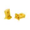 Schneider Electric Yellow Industrial Padlock, Non-Keyed, Pack of 10 A9A26970