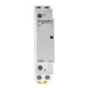 Schneider Electric iCT Contactor, 48V AC Coil, 2-Pole, 25 A, 1.3 W Power Rating, 2 NO Contacts, 250V AC Contact Voltage Acti9