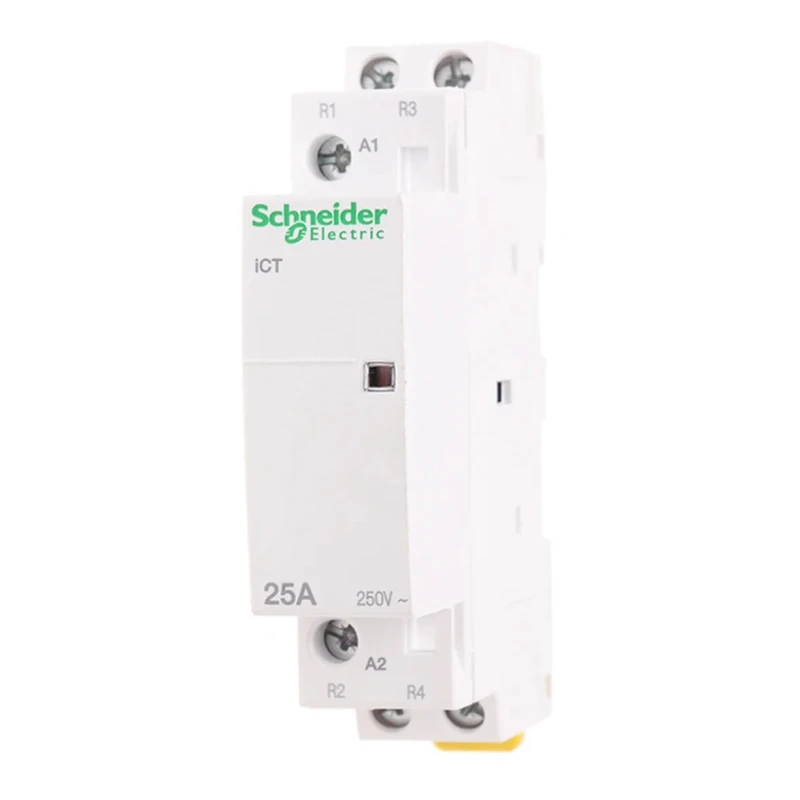 Schneider Electric Acti9 iCT Contactor 230V AC Coil 2-Pole 25A 1.2W 240V 2 NC 250V AC 