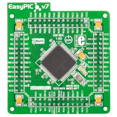 MikroElektronika EasyPIC FUSION MCU Development Kit PIC33 MCU Evaluation Board MIKROE-1207