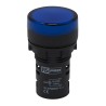 RS PRO Panel Mount Blue LED Pilot Light 22 mm Cutout 12V AC/DC IP65 Round 791-8585