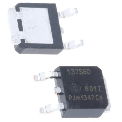 WeEn Semiconductors Co., Ltd Surface Mount 3-Pin TRIAC 600 V Gate Trigger 1 V BT137S-600D,118