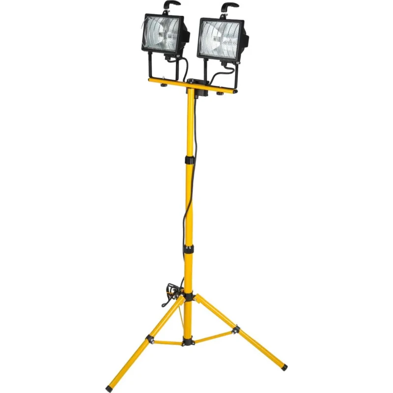 RS PRO Halogen Tripod Work Light 400W 220-240V IP54 Type E Plug 791-8267
