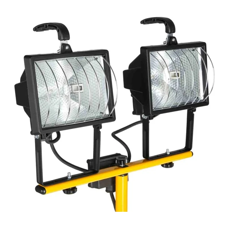 RS PRO Halogen Tripod Work Light 400W 220-240V IP54 Type E Plug 791-8267