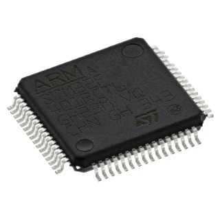 STMicroelectronics STM32F401RCT6 32-bit ARM Cortex M4 Microcontroller, 84 MHz, 256kB FLASH, 64-Pin LQFP STM32F401RCT6