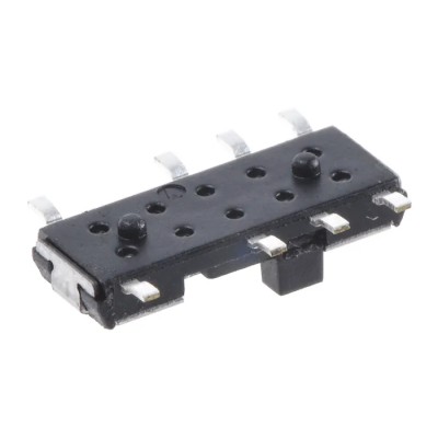C & K  PCB Slide Switch DP3T On-On-On 100mA Fibreglass Reinforced Nylon