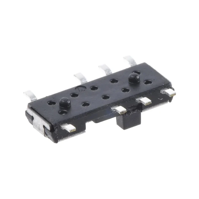 C & K  PCB Slide Switch DP3T On-On-On 100mA Fibreglass Reinforced Nylon