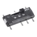 C & K  PCB Slide Switch DP3T On-On-On 100mA Fibreglass Reinforced Nylon