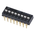 C & K Extended Rotary Coded DIP Switch Through Hole SDA08H1BD