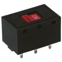 C & K Through Hole Slide Switch DPDT 5A Fibreglass Reinforced Polyethylene Terephthalate V80212MS02Q
