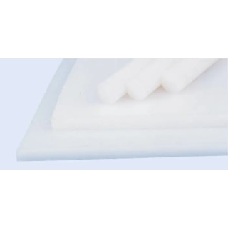 RS PRO White Polyethylene High Density Plastic Sheet 960 mm x 470 mm x 3 mm 680-561