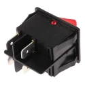RS PRO Illuminated DPST On-Off Rocker Switch Panel Plastic Housing 20A 250V AC 32V DC 793-2522