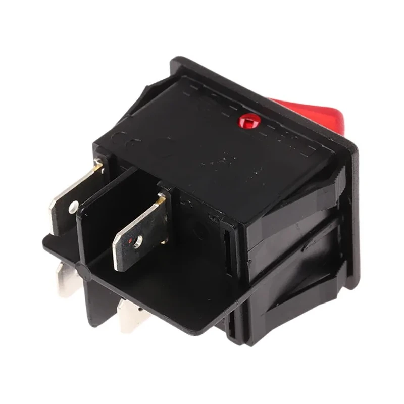 RS PRO Illuminated DPST On-Off Rocker Switch Panel Plastic Housing 20A 250V AC 32V DC 793-2522