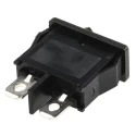 RS PRO SPST On-Off Rocker Switch Panel Nylon Housing Quick Connect Terminals IP66 250V AC 5A 793-2547