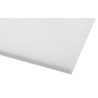 RS PRO White POM Plastic Sheet 500 mm x 300 mm x 10 mm, Durable Engineering Thermoplastic Sheet 680-498
