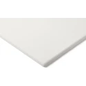 RS PRO White Polytetrafluoroethylene Plastic Sheet 600 mm x 300 mm x 3 mm with Fine Weave Cotton, Fibreglass 680-678