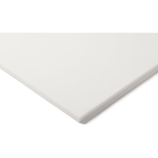 RS PRO White Polytetrafluoroethylene Plastic Sheet 600 mm x 300 mm x 3 mm with Fine Weave Cotton, Fibreglass 680-678