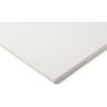 RS PRO White Polytetrafluoroethylene Plastic Sheet 600 mm x 300 mm x 3 mm with Fine Weave Cotton, Fibreglass 680-678