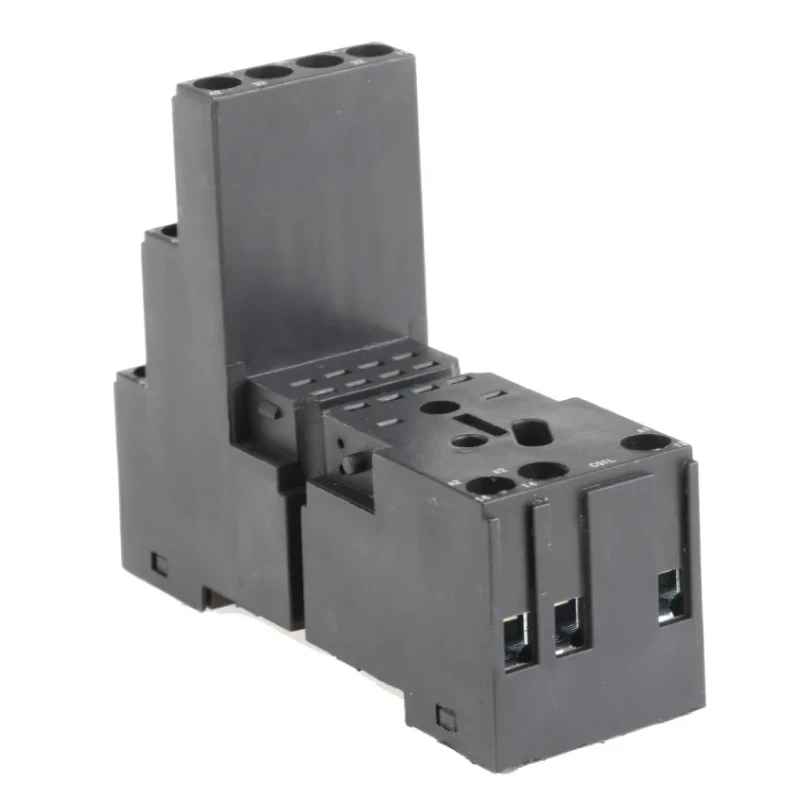 Omron 14 Way 250V AC DIN Rail Relay Socket for Use with MY2, MY4 PYF14