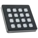 Storm IP65 16 Key Polymer Keypad 4x4 Layout Black Housing 