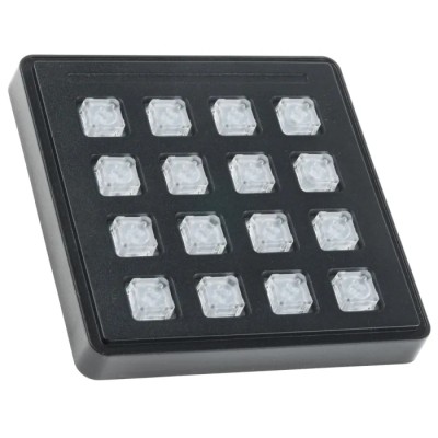 Storm IP65 16 Key Polymer Keypad 4x4 Layout Black Housing 