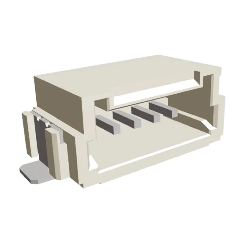TE Connectivity AMP Mini CT Series Right Angle Surface PCB Header, 4 Contacts, 1.5 mm Pitch, 1 Row, Shrouded 292227-4