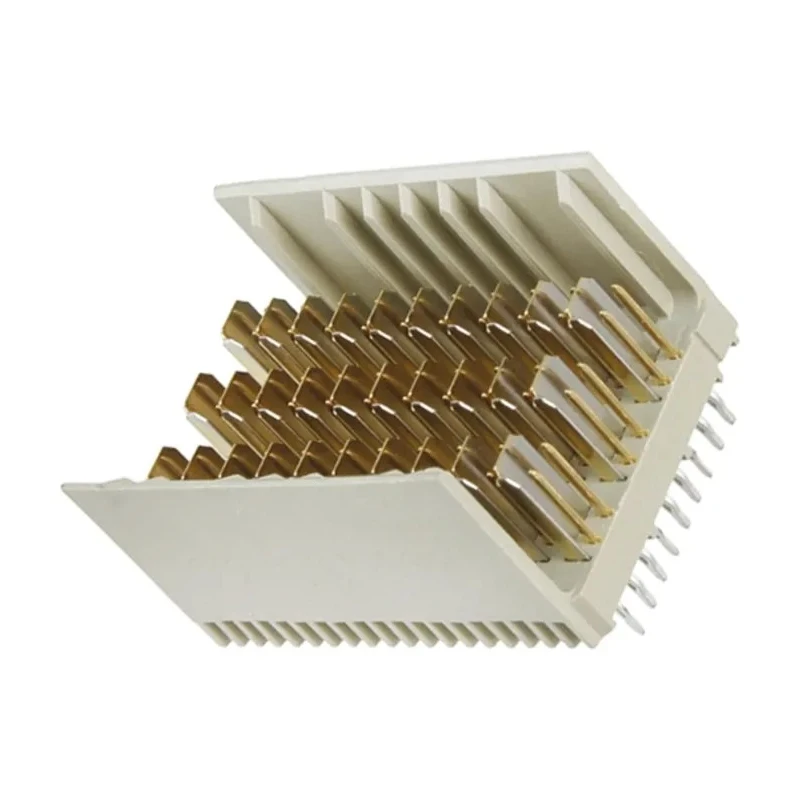 TE Connectivity Z-PACK HM-Zd 2.5 mm Pitch Backplane Connector Straight Male 10 Column 3 Row 60 Way 6469083-1