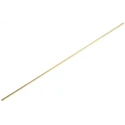 RS PRO Brass Metal Rod 0.25 in Diameter, 24 in Length, Hardness 130 to 150 HV, BS EN 12164/CW614N 680-971
