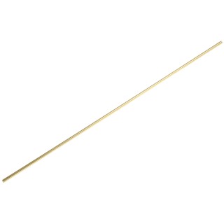 RS PRO Brass Metal Rod 0.25 in Diameter, 24 in Length, Hardness 130 to 150 HV, BS EN 12164/CW614N 680-971