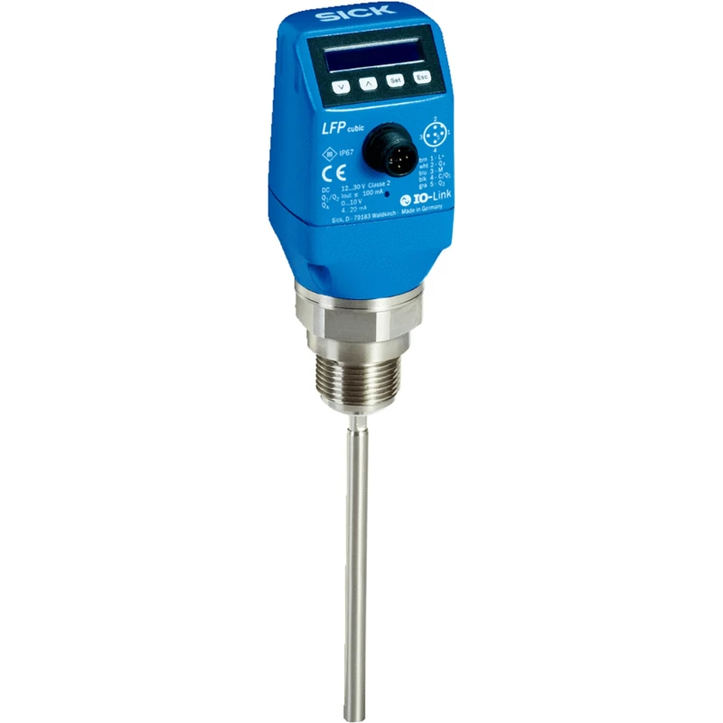 SICK LFP Inox Series Guided Radar Level Sensor Vertical Mount, Polytetrafluoroethylene Gasket, Polybutylene LFP0500-A4NMB