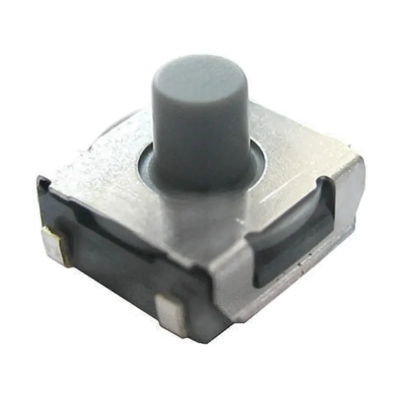 Omron IP67 Grey Tactile Switch Plunger Surface Mount 2.6 mm, SPST 50mA 24 V dc B3SL-1020P