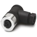 Phoenix Contact Circular Connector, 4 Contacts, Cable Mount, Socket, Female, M12 Size, IP65 IP67 IP69K, 250V 4A 1553284
