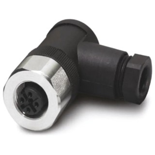 Phoenix Contact Circular Connector, 4 Contacts, Cable Mount, Socket, Female, M12 Size, IP65 IP67 IP69K, 250V 4A 1553284