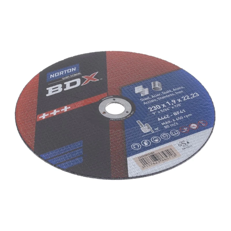 RS PRO Aluminium Oxide Abrasive Disc Cutting Disc, 230 mm Diameter, Coarse Grade, 5 Grit, Model 66252832686