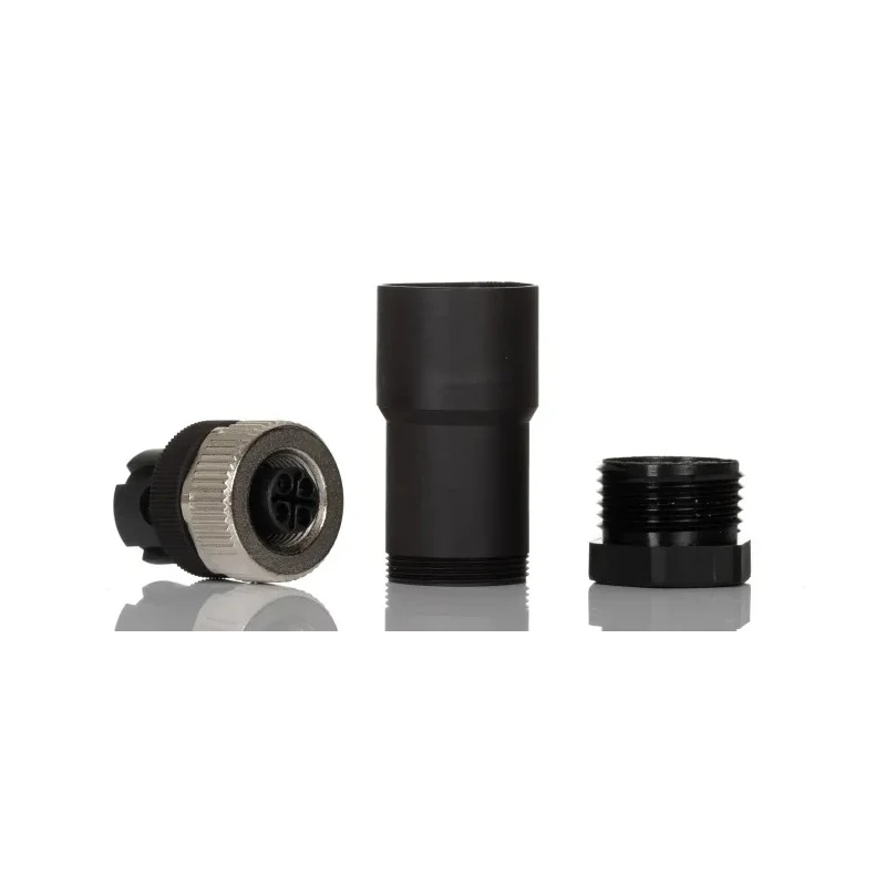 Phoenix Contact Circular Connector 4 Contacts Cable Socket Female 12A 630V IP67 Polymer Housing SACC Series 1404642