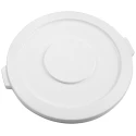 Rubbermaid Commercial Products White Polyethylene Brute Snap-on Bin Lid for 2632 Container 565mm Diameter 41mm FG263100WHT