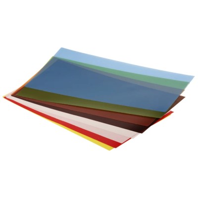 RS PRO Colour Coded Plastic Shim Kit 305mm x 152mm 8 Sheets Multi-Colour 681-407
