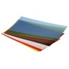 RS PRO Colour Coded Plastic Shim Kit 305mm x 152mm 8 Sheets Multi-Colour 681-407