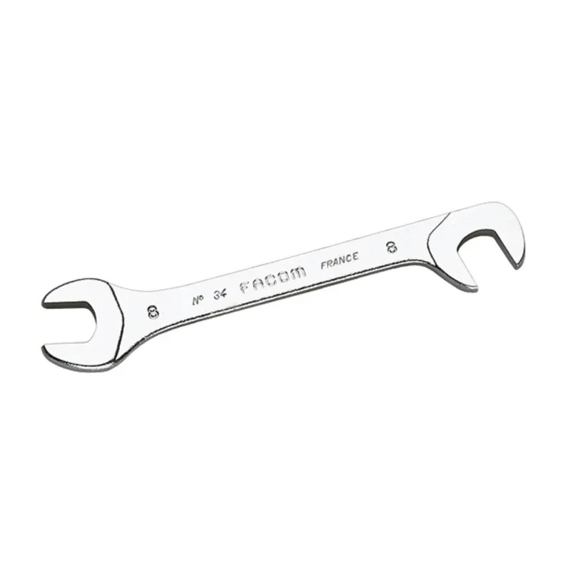 Facom Double Ended Open Spanner Metric Size 7 mm Overall Length 80mm Chrome Finish 34.7