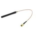 RF Solutions Whip RFID Antenna with SMA Connector, ISM Band, UHF RFID, 433MHz, 2dBi Gain ANT-433WPIG-2SMA