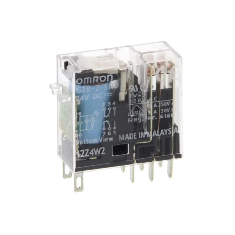 Omron Power Relay DPDT 24V DC Coil, 5A Switching Current G2R-2-SND 24VDC (S)