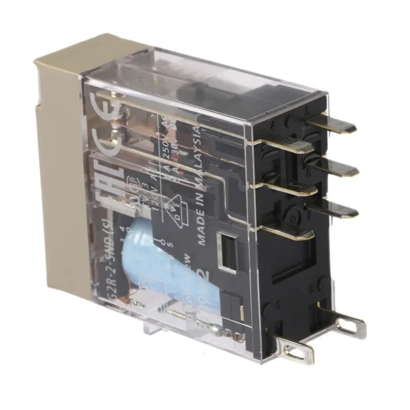 Omron Power Relay DPDT 24V DC Coil, 5A Switching Current G2R-2-SND 24VDC (S)