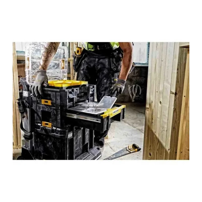 DeWALT 1 Drawer Plastic Tool Box 314.2 mm Length 440 mm Width 314.2 mm Height DWST1-70705
