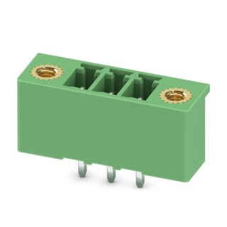 Phoenix Contact Pluggable Terminal Block 3-Contact 3.5 mm Pitch 8A 250V Polyamide Housing MCV 1.5/3-GF-3.5-LR 1818009