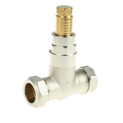 Reliance Water Controls 10 Bar Differential Bypass Valve Brass Body 22 mm DIFF200905